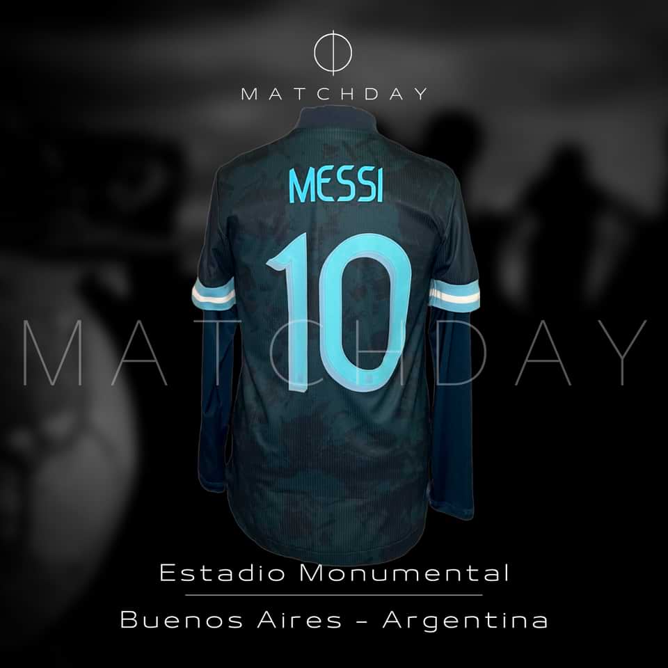 Lionel Messi match issue jersey- AFA – Eliminatorias Qatar 2022 - Image 5