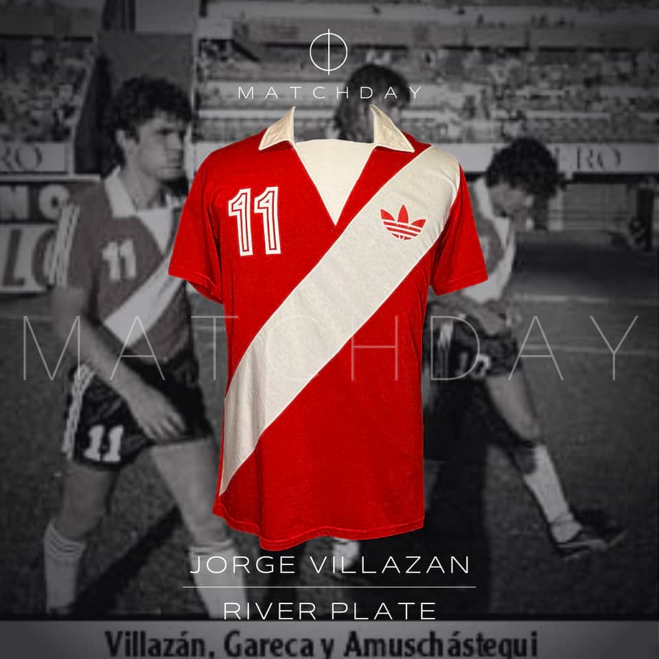 Jorge Villazan match issue jersey – Campeonato nacional 1985