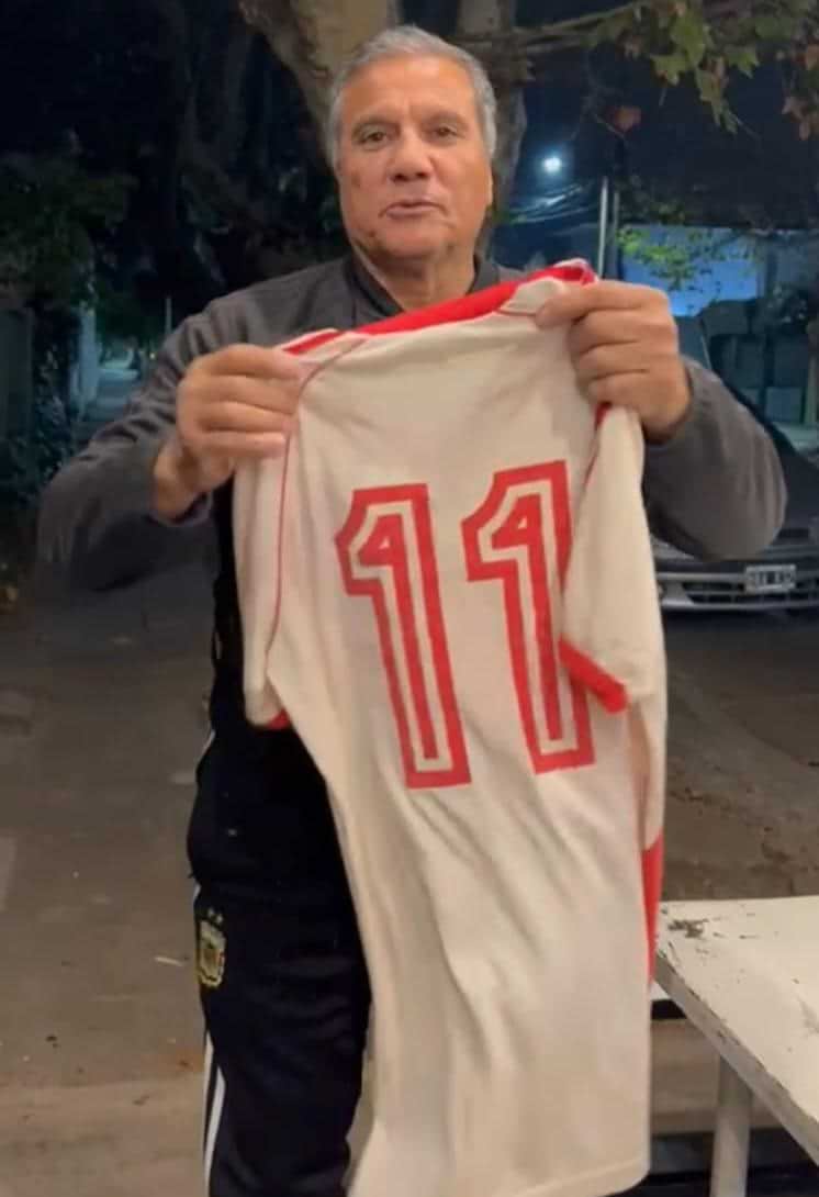 Roque Alfaro match worn jersey – River Plate – Torneo 1985 - Image 17