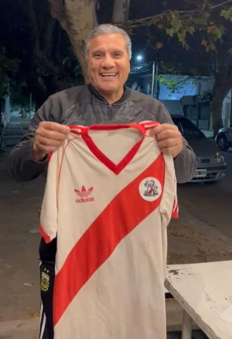 Roque Alfaro match worn jersey – River Plate – Torneo 1985 - Image 18
