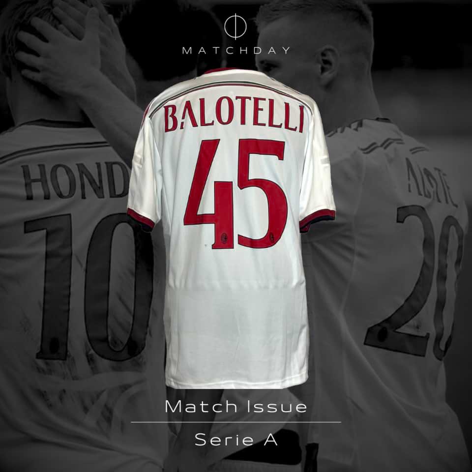 Mario Balotelli – AC Milan – Match issue – Serie A 2014 - Image 3