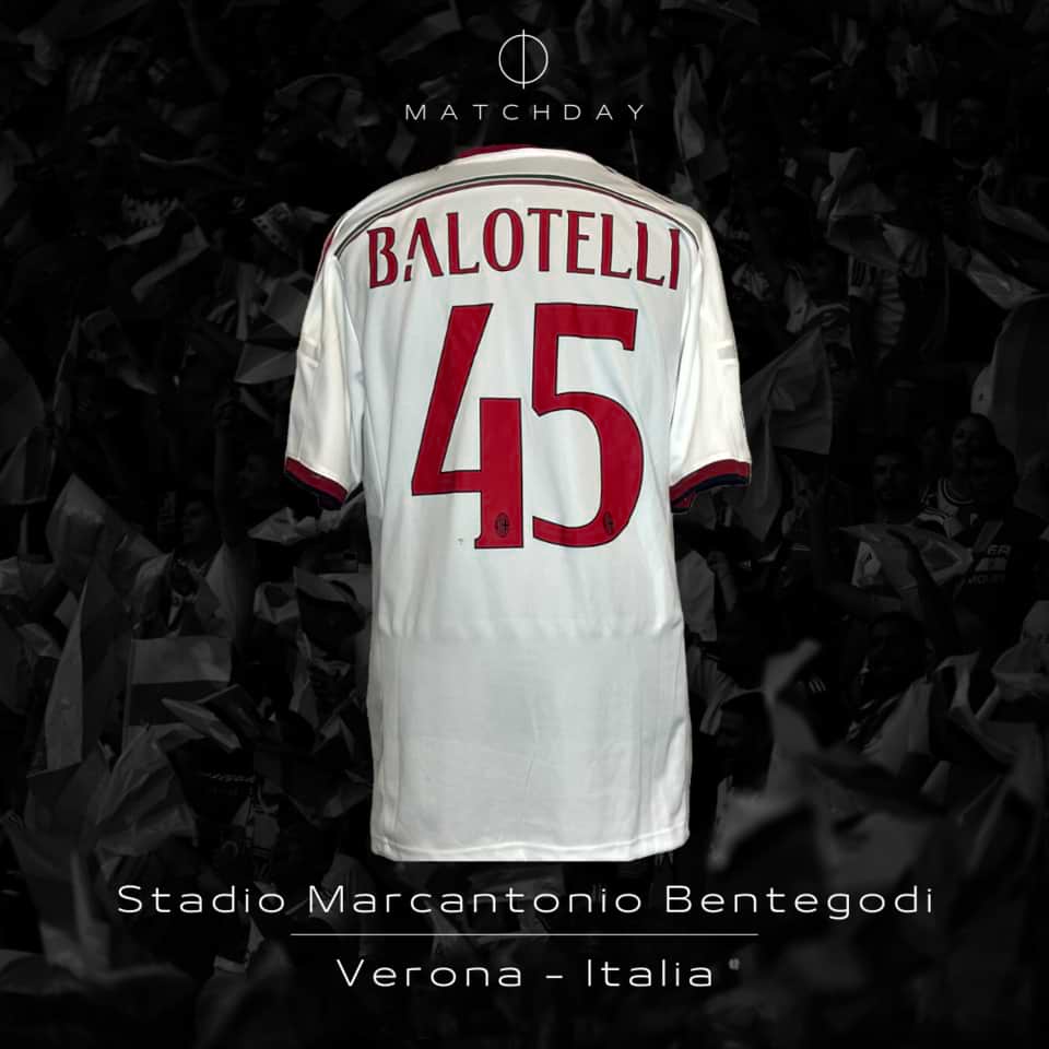 Mario Balotelli – AC Milan – Match issue – Serie A 2014 - Image 5