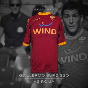 Guillermo Burdisso - AS Roma - Match worn - Serie A 2010