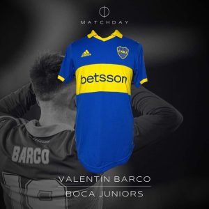 Valentin Barco - Boca Juniors - Match worn - Copa Libertadores 2023