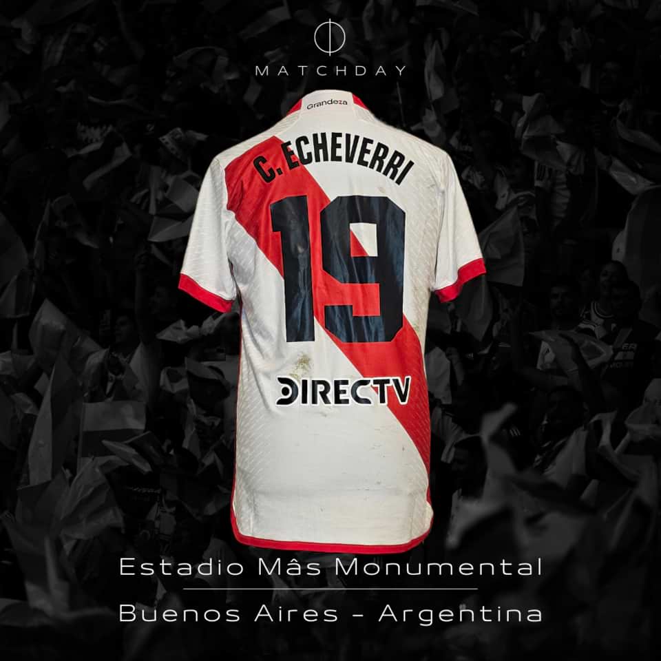 Claudio Echeverri – River Plate – Match worn – Copa Libertadores 2024 - Image 5