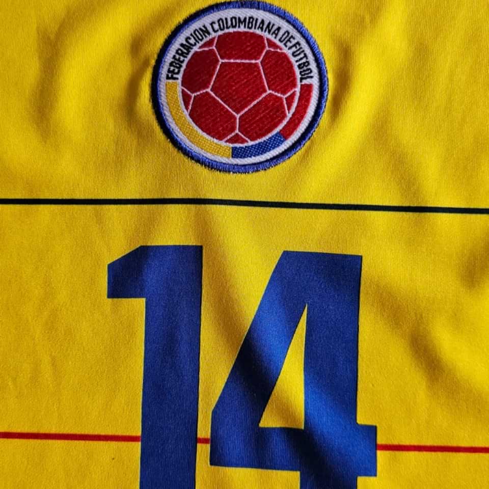 Luis Perea – Colombia – Match worn – 2006 WC Quilifiers - Image 7