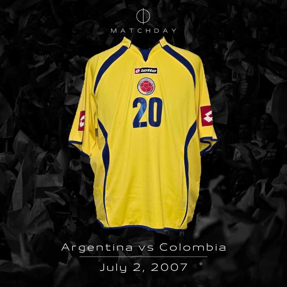Macnelly Torres – Colombia – Match worn – Copa America 2007 - Image 4
