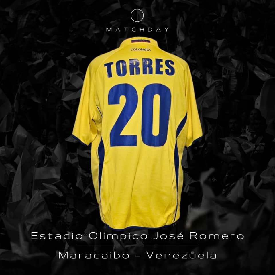 Macnelly Torres – Colombia – Match worn – Copa America 2007 - Image 5