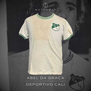Abel Da Graca - Deportivo Cali - Match worn - 1975 Campeonato Colombiano