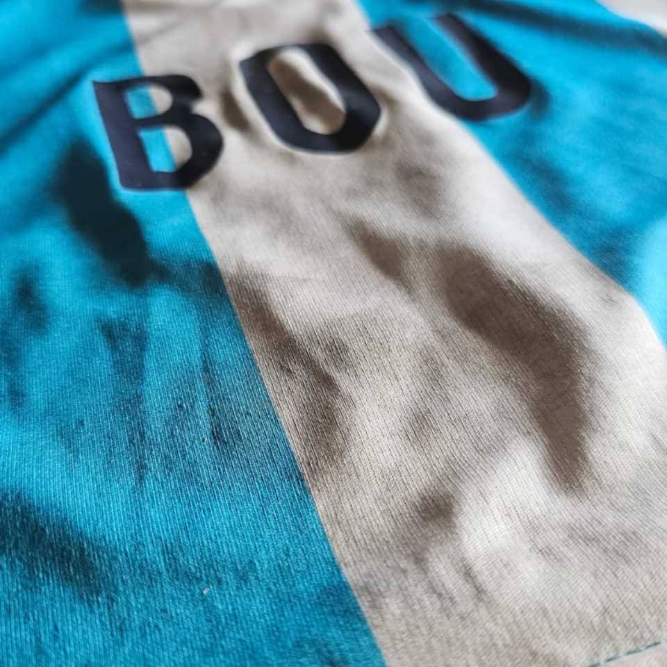 Gustavo Bou – Racing Club – Match worn jersey – Libertadores 2016 - Image 9