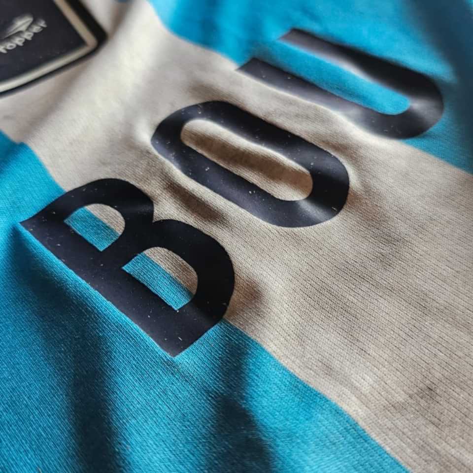 Gustavo Bou – Racing Club – Match worn jersey – Libertadores 2016 - Image 14