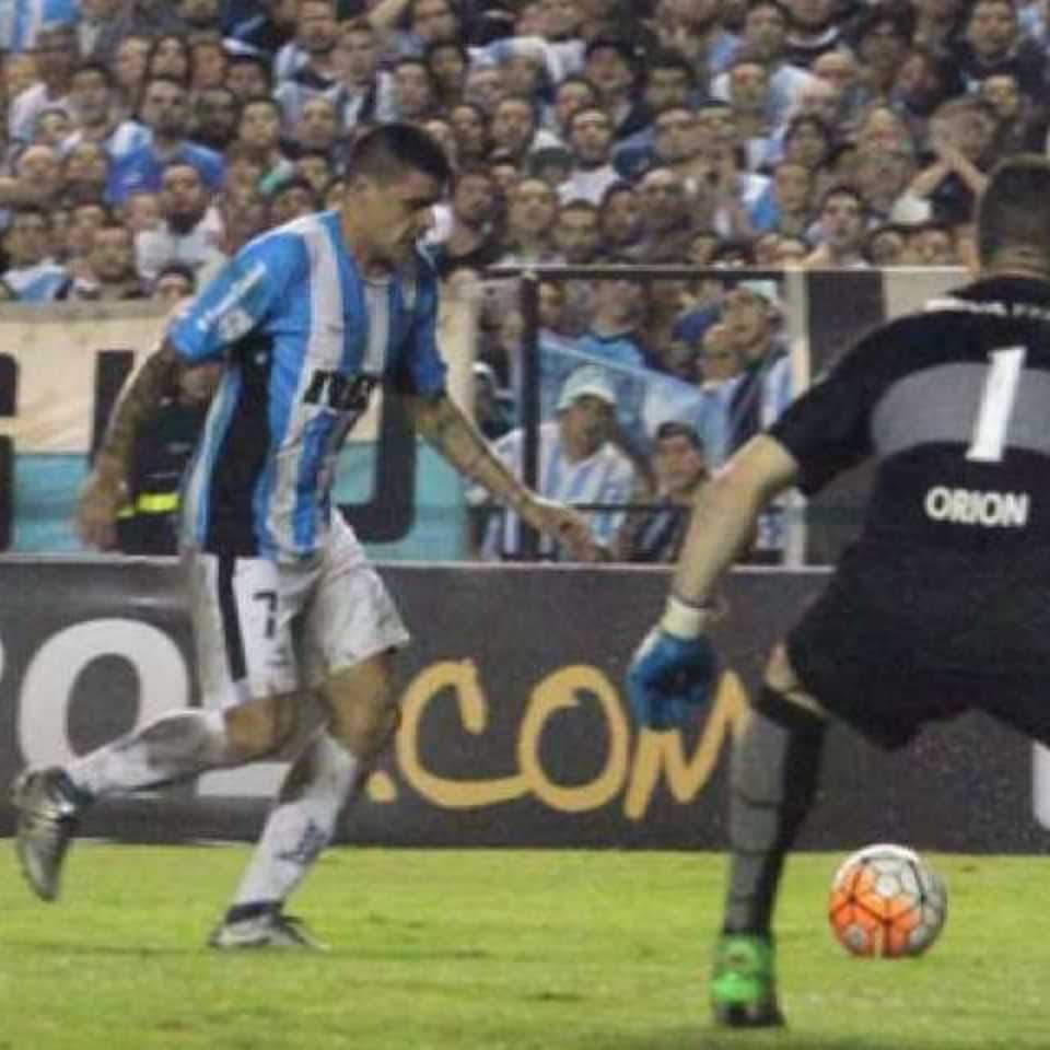 Gustavo Bou – Racing Club – Match worn jersey – Libertadores 2016 - Image 20