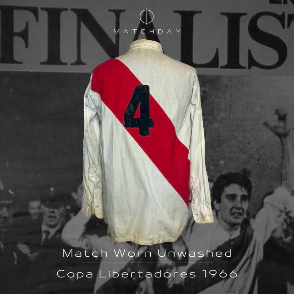 Abel Vieitez – River Plate – Match worn – Copa Libertadores 1966 - Image 3