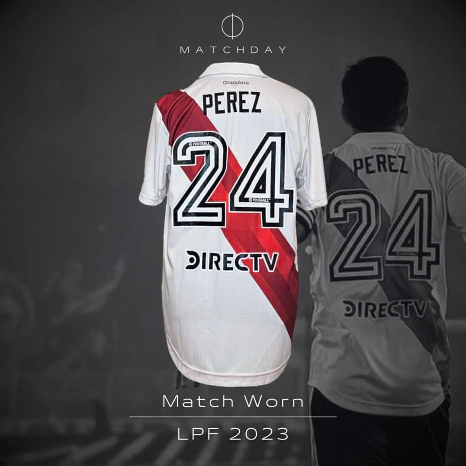 Enzo Perez – River Plate – Match worn – LPF 2023 - Image 3