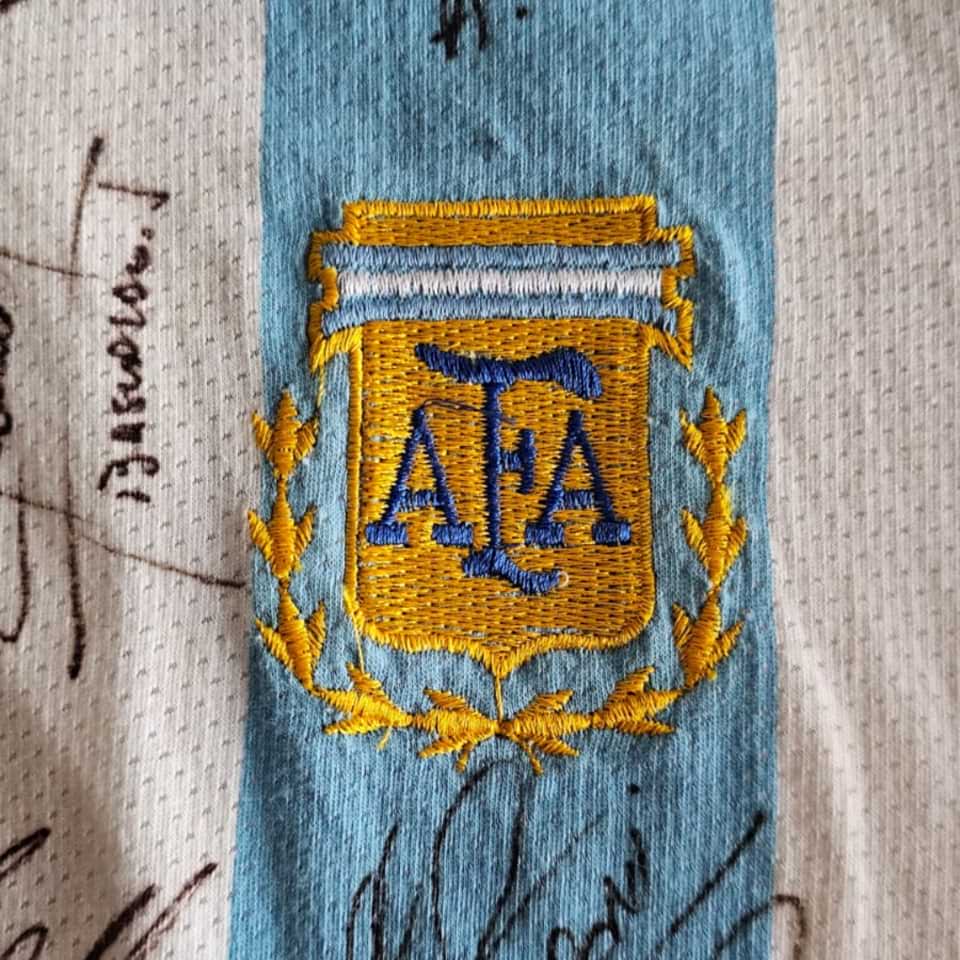Fabián Basualdo – Argentina National Team – Match worn – Copa América Final 1993 - Imagen 6