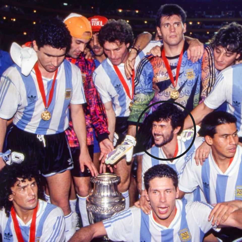 Fabián Basualdo – Argentina National Team – Match worn – Copa América Final 1993 - Imagen 11