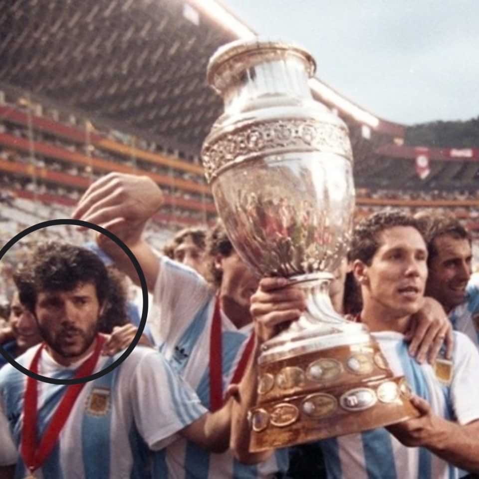 Fabián Basualdo – Argentina National Team – Match worn – Copa América Final 1993 - Imagen 12