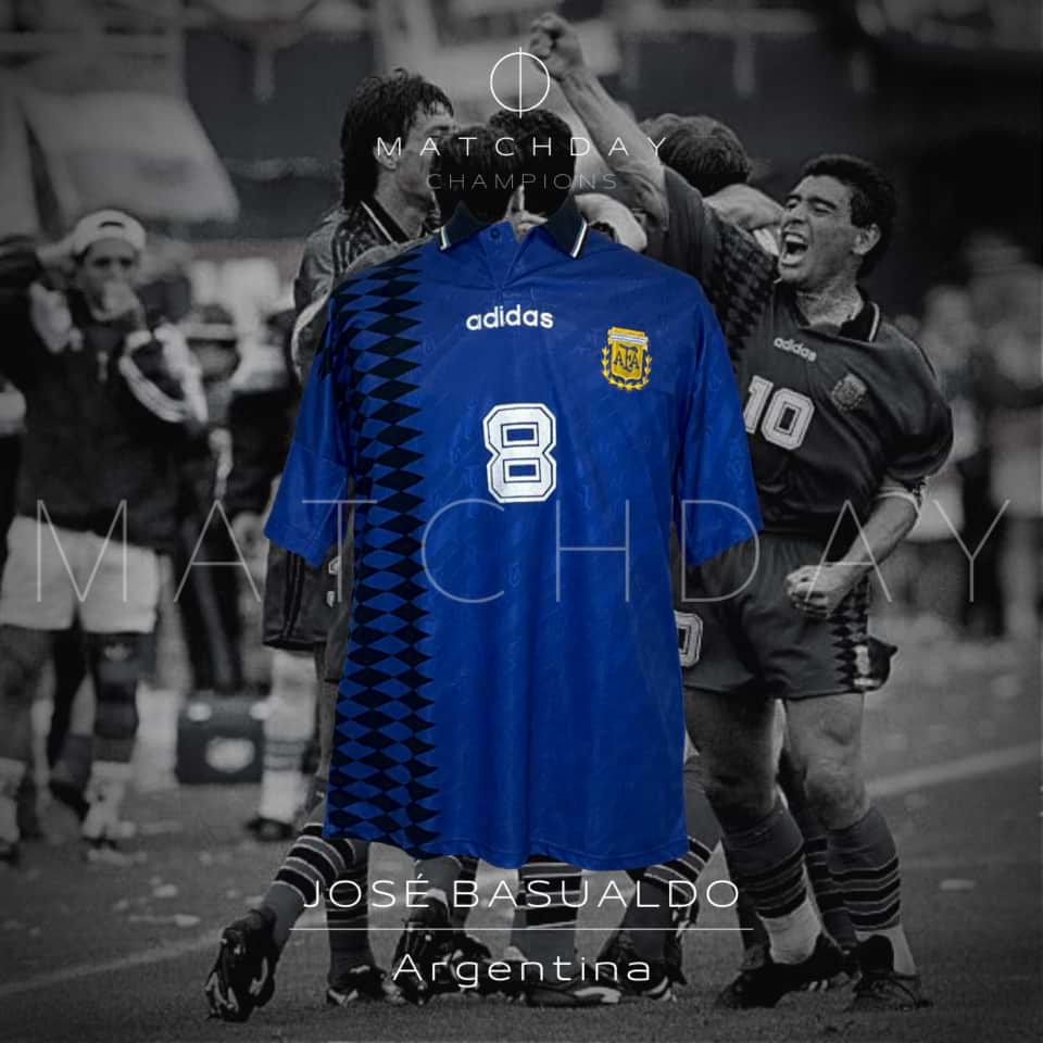 José Basualdo – Argentina National Team – Match worn in bench – World Cup USA 1994