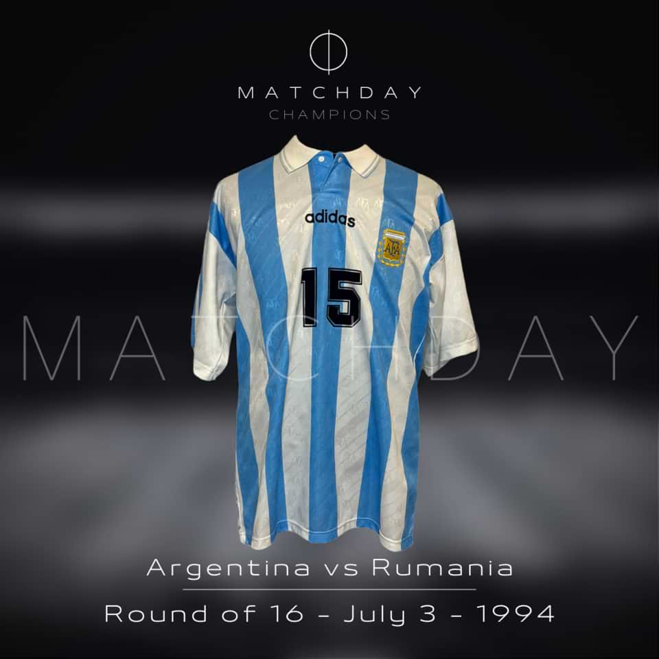 Jorge Borelli – Argentina National Team – Match worn in bench – World Cup USA 1994 - Imagen 4