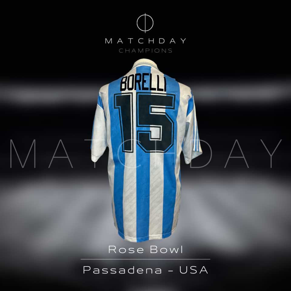 Jorge Borelli – Argentina National Team – Match worn in bench – World Cup USA 1994 - Imagen 5