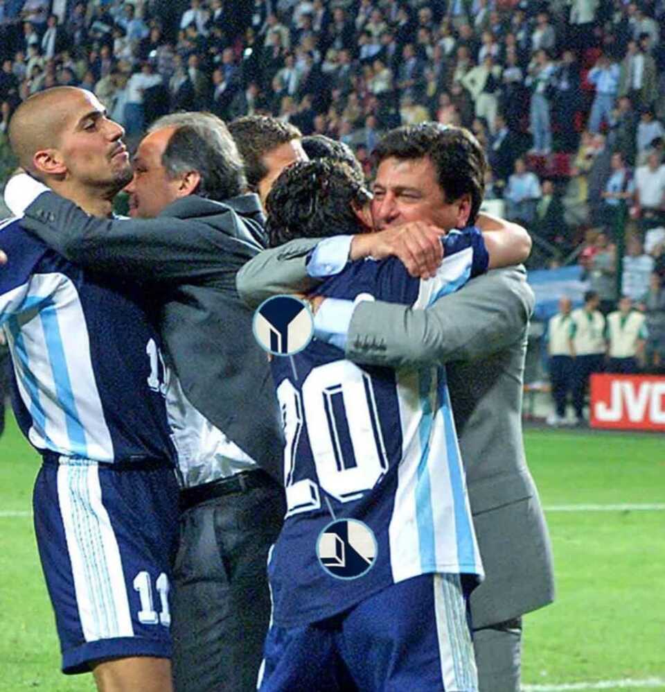 Marcelo Gallardo – Argentina National Team – Match worn – World Cup France 1998 - Imagen 13