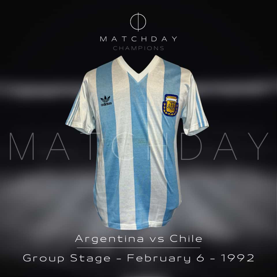 Fabián Garfagnoli – Argentina National Team – Match Worn in bench – 1992 - Imagen 4