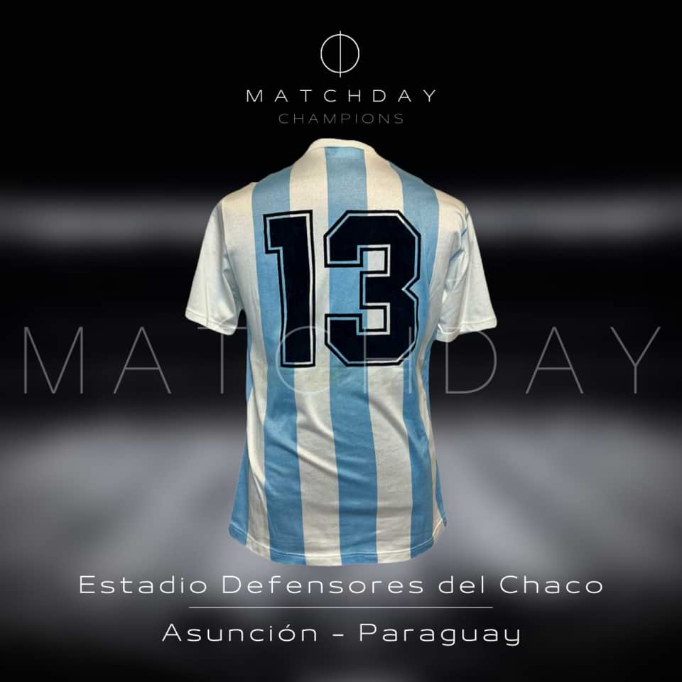 Fabián Garfagnoli – Argentina National Team – Match Worn in bench – 1992 - Imagen 5