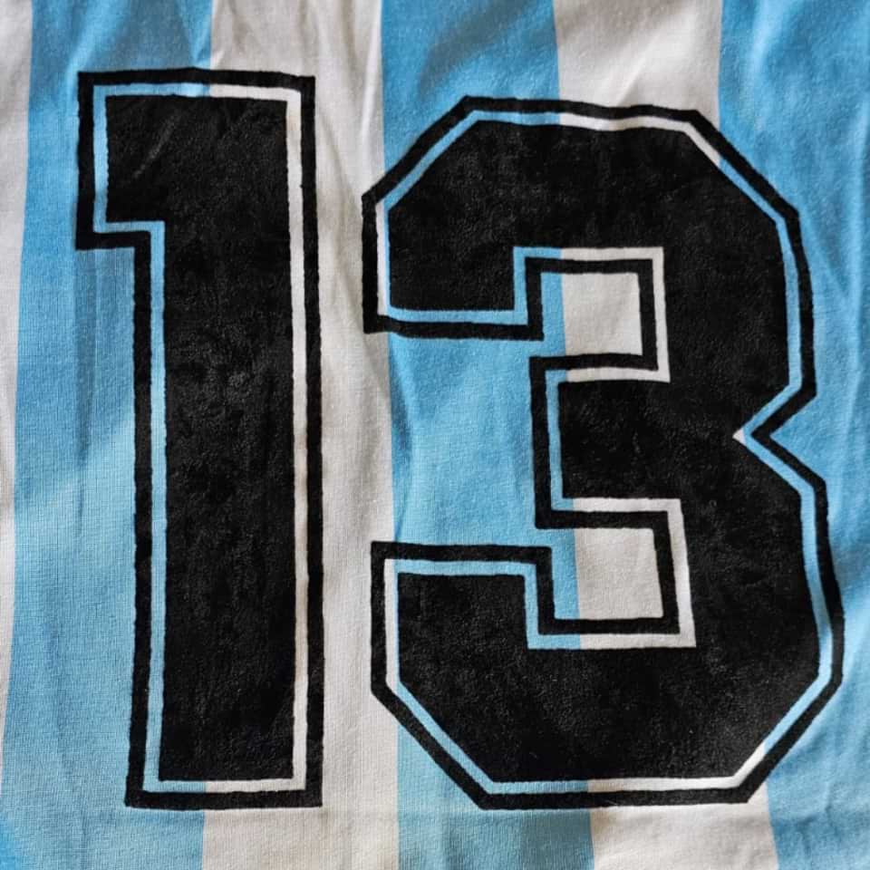 Fabián Garfagnoli – Argentina National Team – Match Worn in bench – 1992 - Imagen 7
