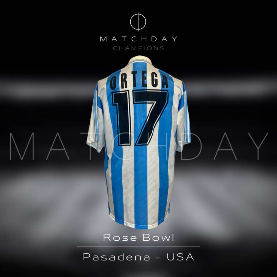 Ariel Ortega – Argentina National Team – Match worn – World Cup USA 1994 - Imagen 5