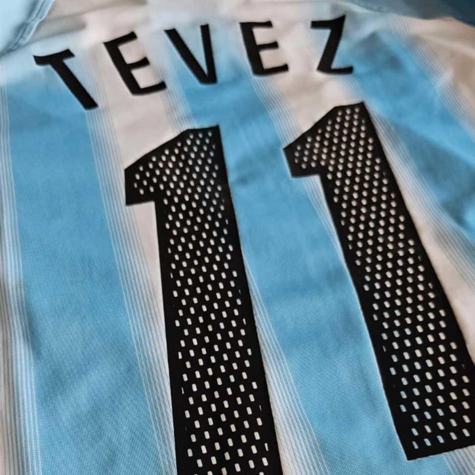 Carlos Tevez – Argentina National Team – Match Worn – 2004 - Imagen 7