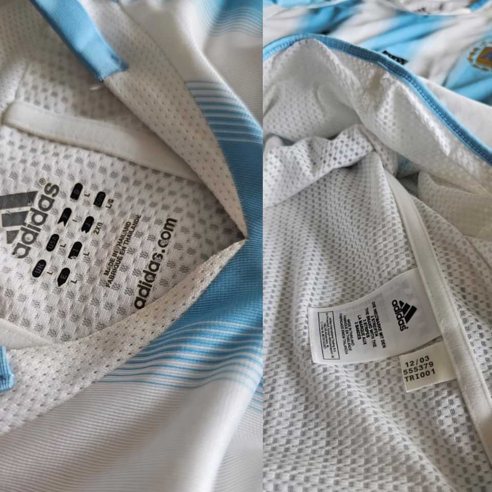 Carlos Tevez – Argentina National Team – Match Worn – 2004 - Imagen 9