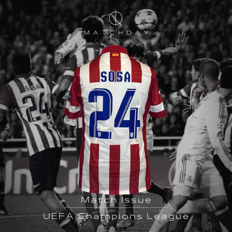 José “Principito” Sosa – Atletico Madrid – Match Issue - Image 3