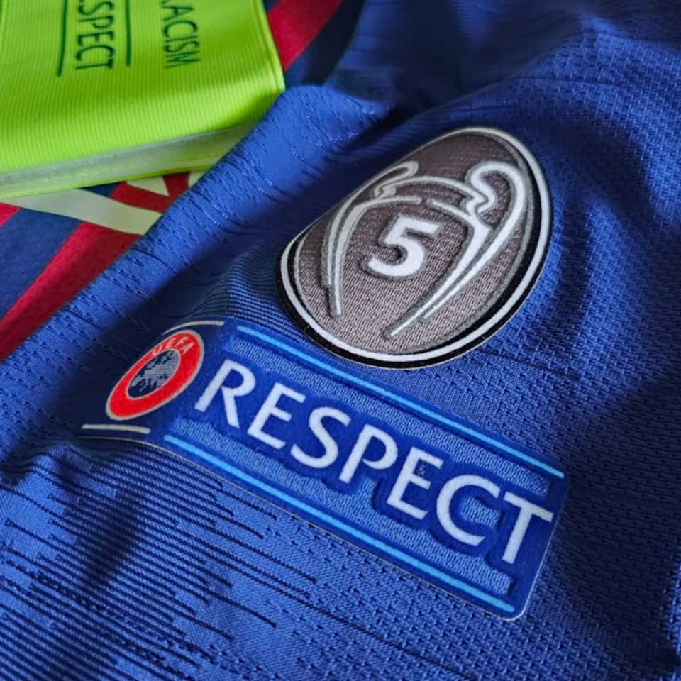 Lionel Messi – Barcelona FC – Champions League – Match Issue + Captain Ribbon - Imagen 8