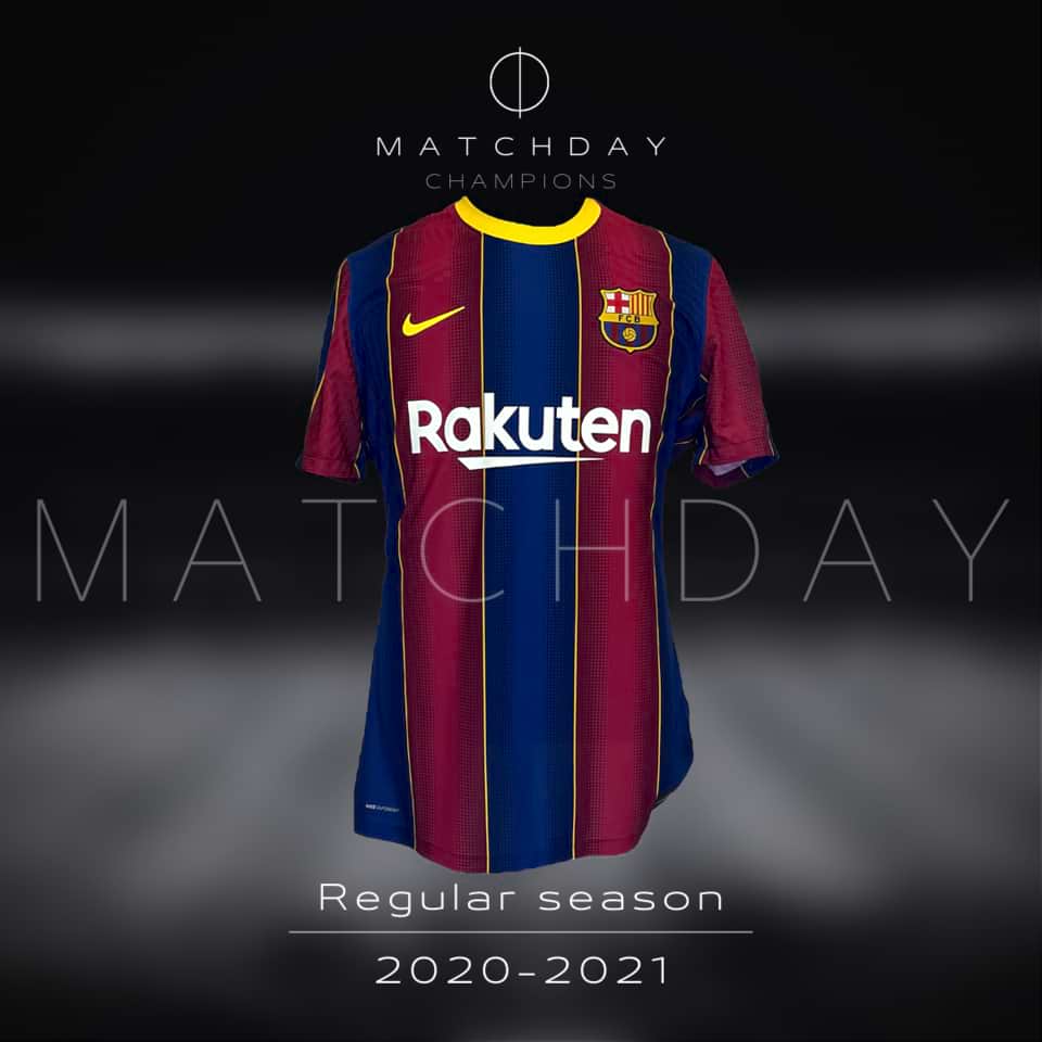 Lionel Messi – Barcelona FC – LaLiga 2020 – Match Issue Jersey + Barcelona Socks - Imagen 4