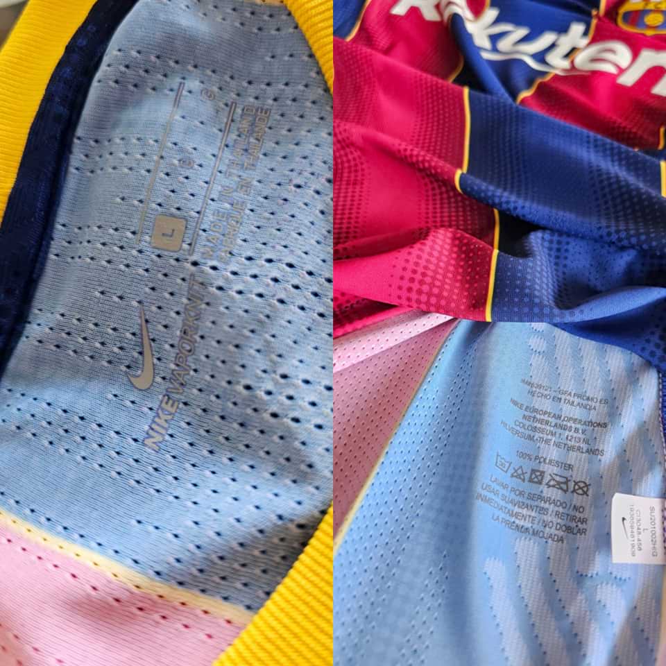 Lionel Messi – Barcelona FC – LaLiga 2020 – Match Issue Jersey + Barcelona Socks - Imagen 10