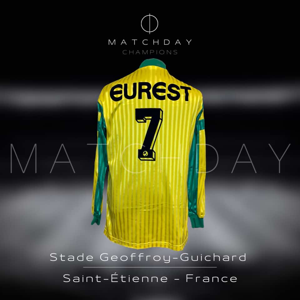 Jorge Burruchaga – FC Nantes – Match Worn – 1991 - Imagen 5