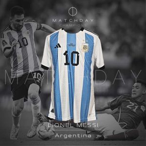 Lionel Messi - Argentina National Team - FIFA World Cup Qatar 2022 - Match Issue