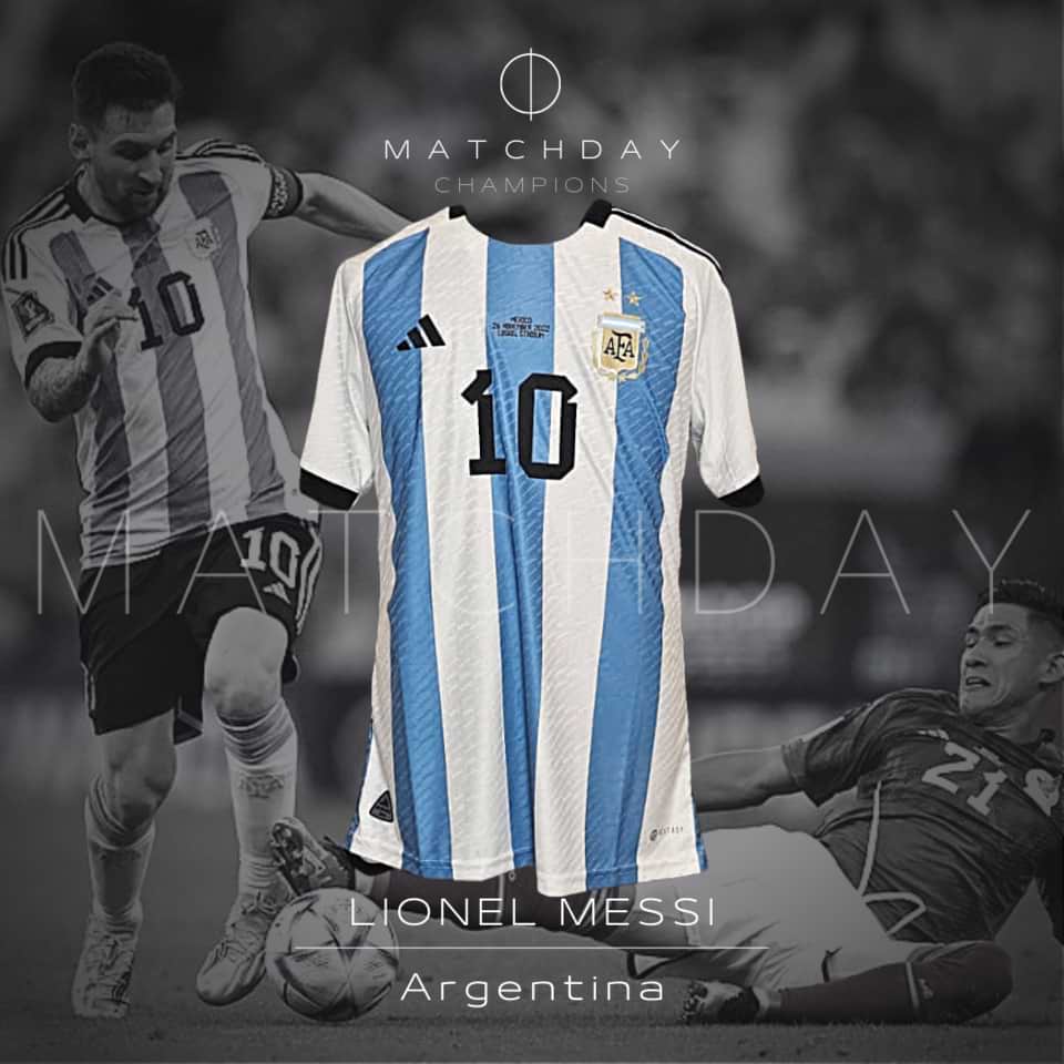 Lionel Messi – Argentina National Team – FIFA World Cup Qatar 2022 – Match Issue