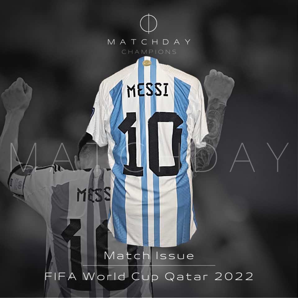 Lionel Messi – Argentina National Team – FIFA World Cup Qatar 2022 – Match Issue - Imagen 3