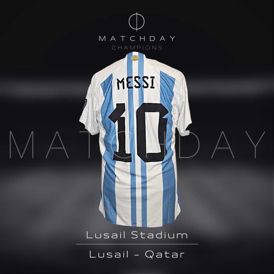 Lionel Messi – Argentina National Team – FIFA World Cup Qatar 2022 – Match Issue - Imagen 5
