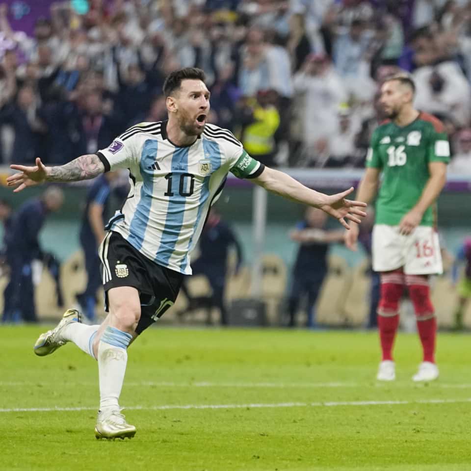 Lionel Messi – Argentina National Team – FIFA World Cup Qatar 2022 – Match Issue - Imagen 11