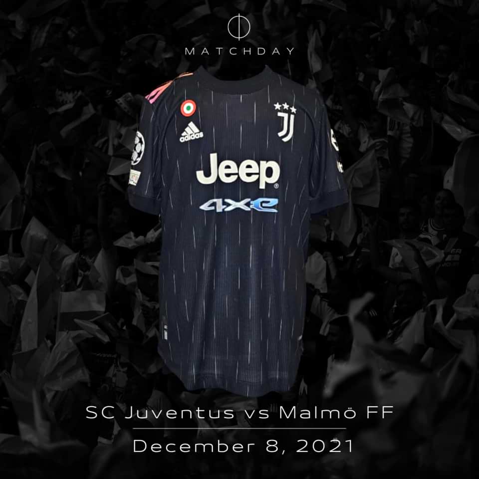 Paulo Dybala – Juventus – Match issue + Captain ribbon – Champions League 2021 - Image 4