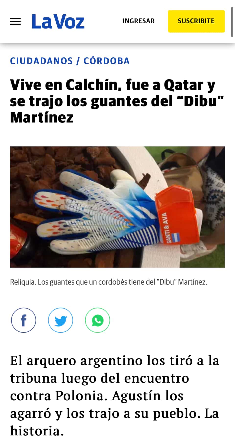 Emiliano Martinez – Left glove – FIFA World Cup Qatar 2022 - Imagen 12