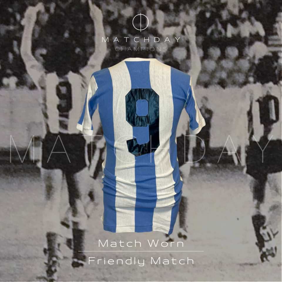 Mario Kempes – Argentina National Team – Match Worn 1974 - Imagen 3