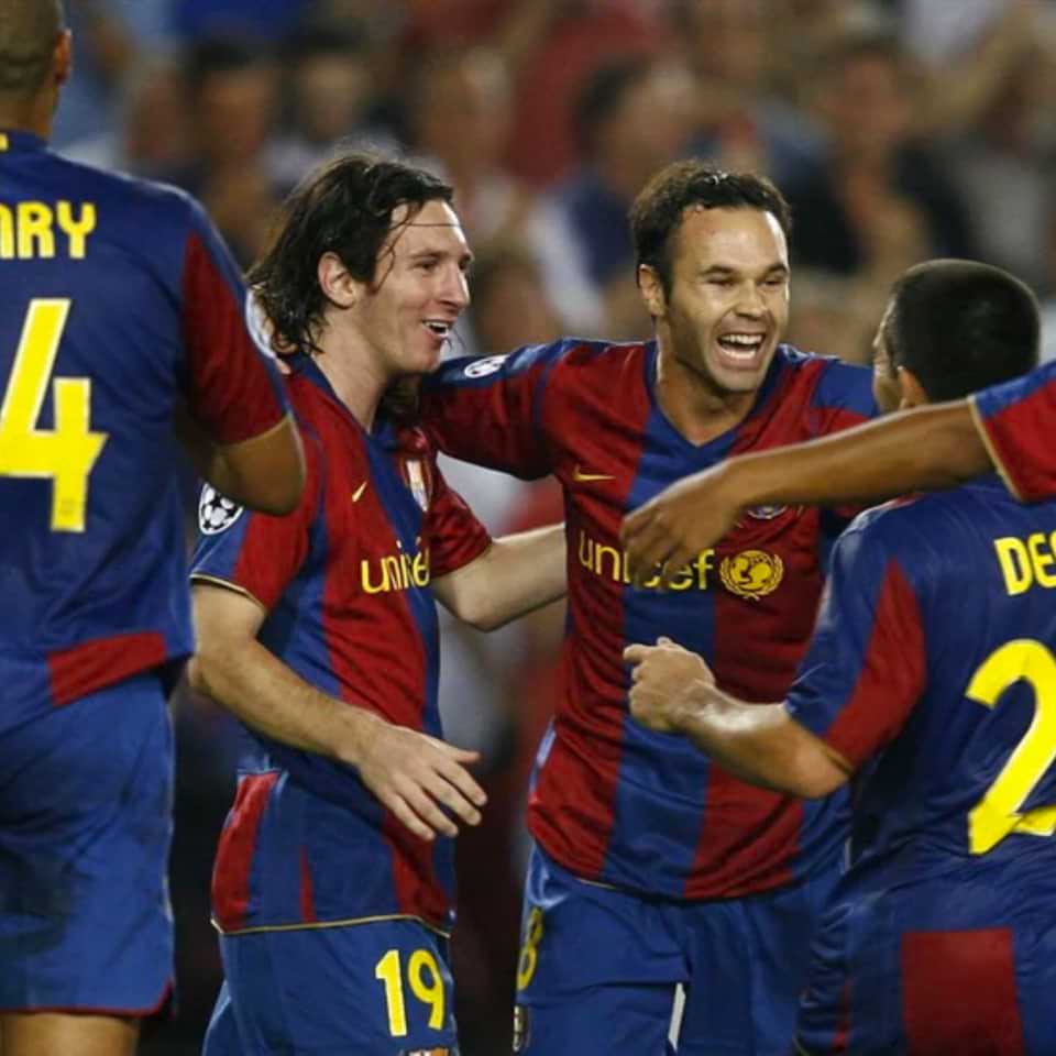 Lionel Messi – Barcelona – Match Worn Unwashed vs Lyon – Champions League 2007/08 - Imagen 13