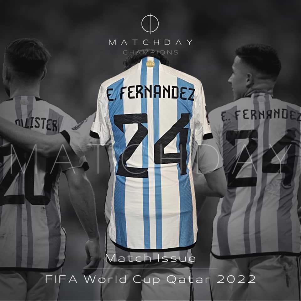Enzo Fernandez – Argentina National Team – FIFA World Cup Qatar 2022 – Semifinal - Imagen 3