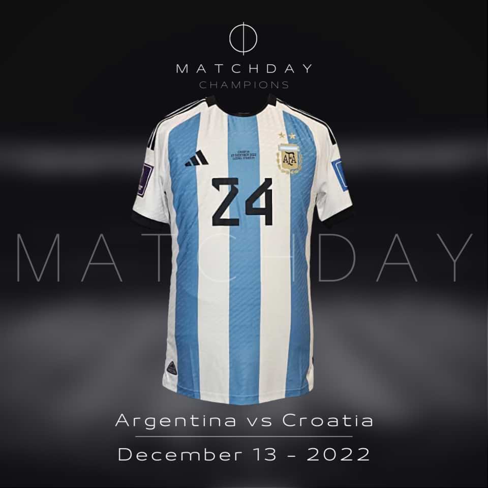 Enzo Fernandez – Argentina National Team – FIFA World Cup Qatar 2022 – Semifinal - Imagen 4
