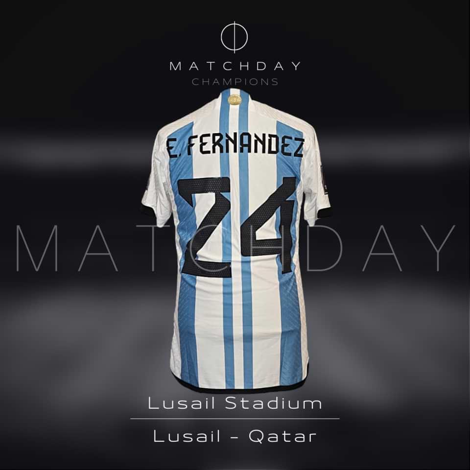 Enzo Fernandez – Argentina National Team – FIFA World Cup Qatar 2022 – Semifinal - Imagen 5
