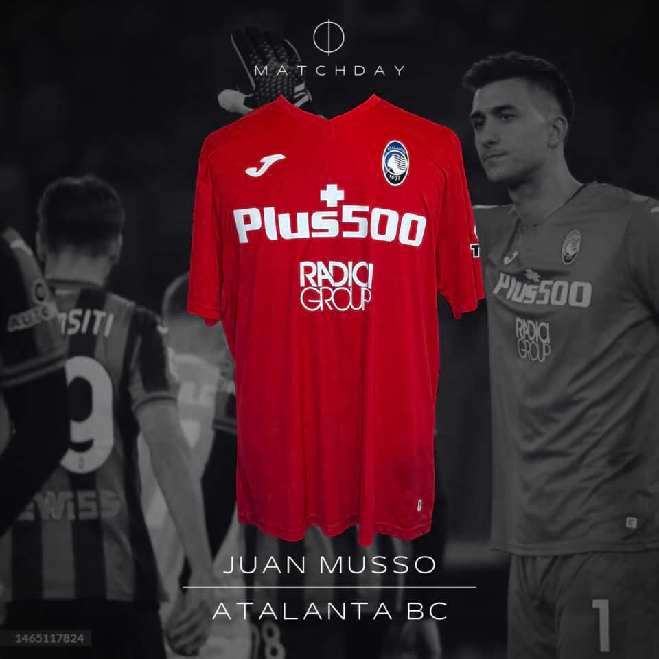 Juan Musso – Match worn – Atalanta – Serie A TIM 2022