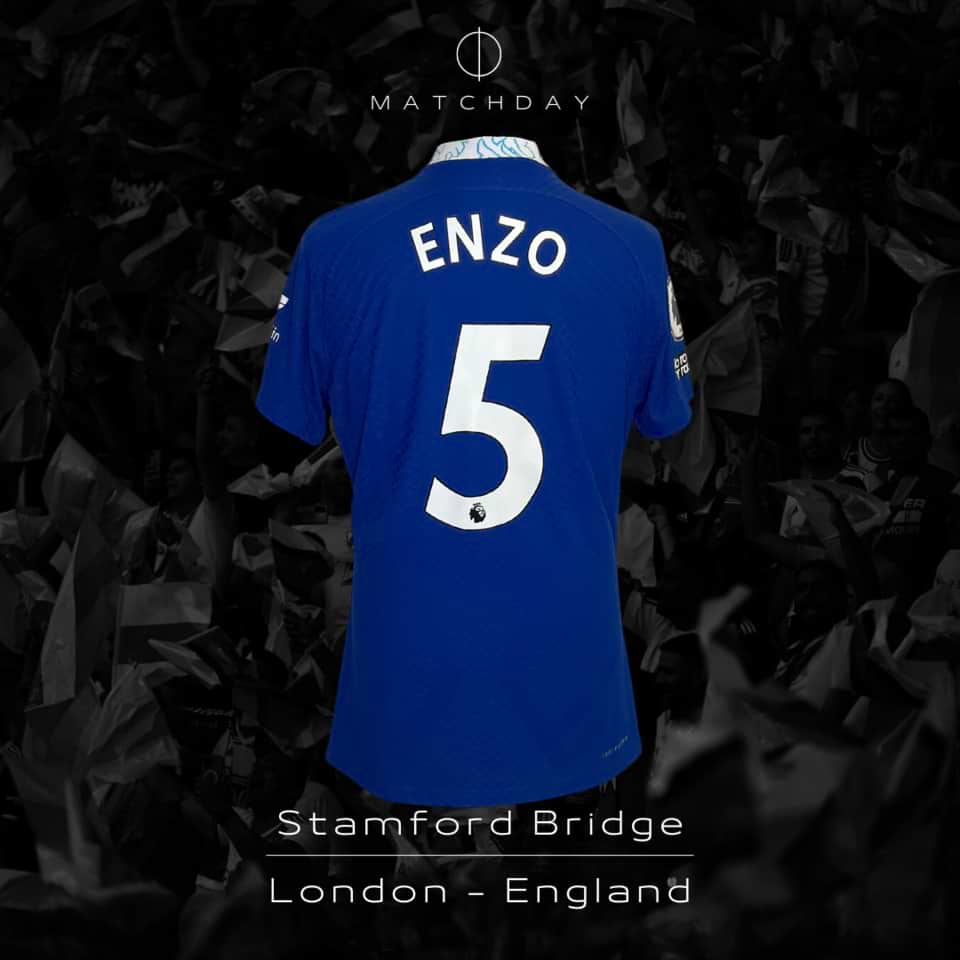 Enzo Fernandez – Match issued – Premier League 2023 - Image 5